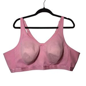 Cacique Lane Bryant Size 54B Unlined Full Coverage No Wire Light Pink Bra
